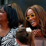 Tyra Banks hat Serena Williams die Daumen gedrückt.