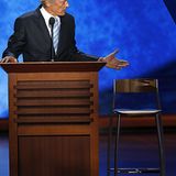 Clint Eastwood ist bekennender Romney-Fan. Beim Parteitag der Republikaner legt er allerdings einen Auftritt hin, der eher als w