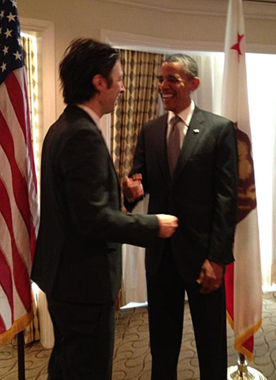 Zach Braff ist bekennender Anhänger der amerikanischen Demokraten und ein Fan des Präsidenten.