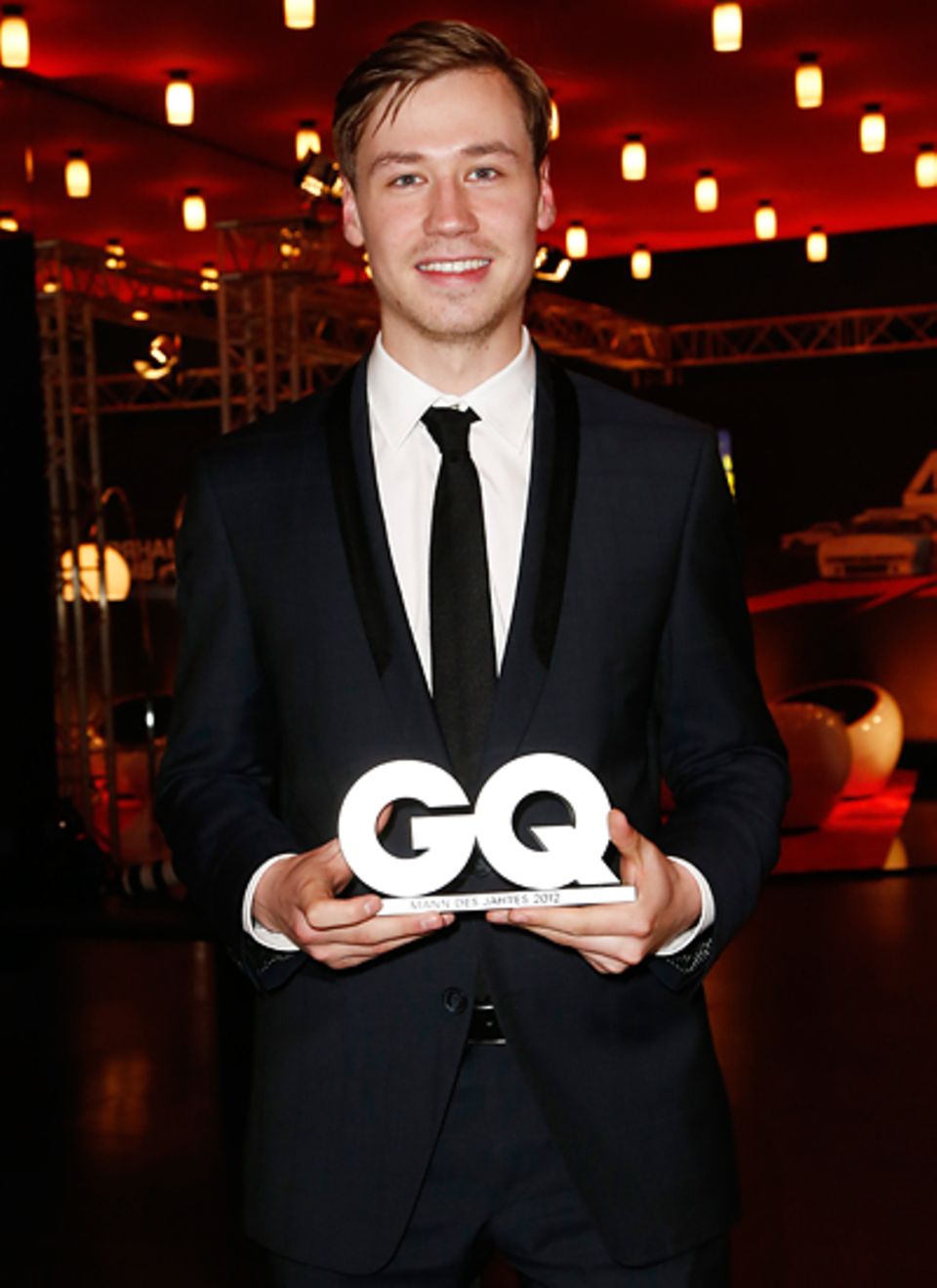 GQ Men Of The Year Award 2012: Der Schauspieler David Kross wird in der Kategorie "Film National" ausgezeichnet.