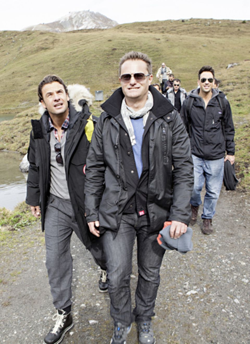 Noch nicht aus der Puste: Stephan Luca und Jeremy Bauer (Reebok)