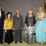 Am letzten Tag des Staatsbesuches in Singapur bekommt Königin Beatrix von ihrem Gastgeber, Präsident Tony Tan Keng Yam, als Abschiedsgeschenk ein Konzert.