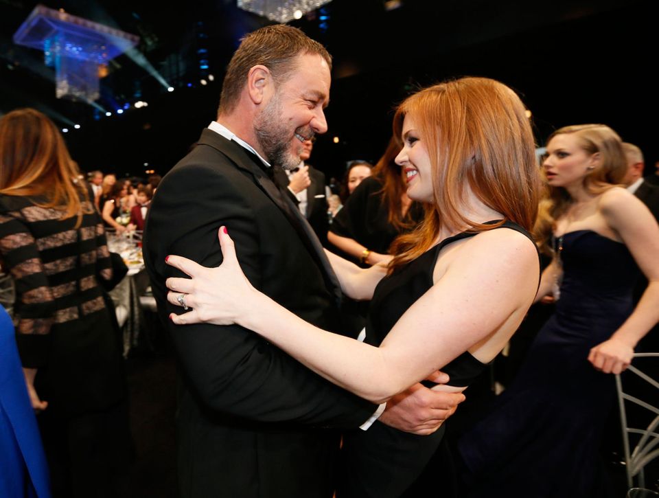 Russell Crowe und Isla Fisher