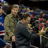 21. November 2013: Liam Neeson dreht im New Yorker Madison Square Garden das Drama "Run All Night".