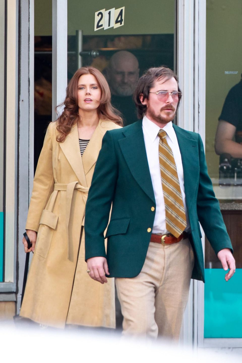 21. März 2013: Amy Adams und Christian Bale stehen in Boston für ein noch unbekanntes Projekt von "Silver Linings Playbook"-Autor David O. Russell vor der Kamera. 21. März 2013: Amy Adams und Christian Bale stehen in Boston für ein noch unbekanntes Projekt von "Silver Linings Playbook"-Autor David O. Russell vor der Kamera.