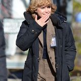 4. November 2013: Keri Russell ist am Set von "The Americans" in Brooklyn.
