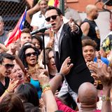 21. Juli 2013: Marc Anthony filmt in den Straßen von New York sein neues Musikvideo zu "Vivir Mi Vida".