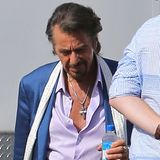 22. Juli 2013: Al Pacino spielt im Film "Imagine" den alternden Rockmusiker "Danny Collins", der einen ungeöffneten Brief seines Freundes John Lennon findet. Dafür steht er in Pasadena vor der Kamera.