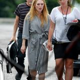 8. Juli 2013: Julianne Moore steht in Toronto für den Film "Maps to the Stars" vor der Kamera.
