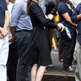 22. November 2013: Angelina Jolie ist am Set ihres neuen Films "Broken" in der Pitt Street in Sydney.