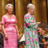 21. Juni 2013: Königin Margrethe und ihre beiden Schwestern Prinzessin Benedikte und Ex-Königin Anne-Marie sind bei einem Festkonzert in Kopenhagen zu Gast.