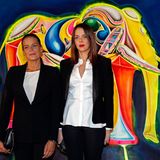 1. Dezember 2013: Prinzessin Stéphanie von Monaco ist die Präsidentin der Stiftung "Fight Aids Monaco". Mit ihrer Tochter Pauline Ducret sammelt sie Spenden am Welt AIDS Tag in Monaco.