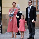9. September 2016  Kronprinzessin Victoria mit ihrer Familie. Mutter und Tochter zeigen sich Ton in Ton.