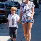 15. September 2013: Gwyneth Paltrow verbringt den Nachmittag mit ihrem Sohn Moses in Venice.