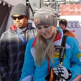 21. Dezember 2013: Tiger Woods begleitet seine Freundin Lindsey Vonn zu der Weltcup-Abfahrt von Val d'Isère.