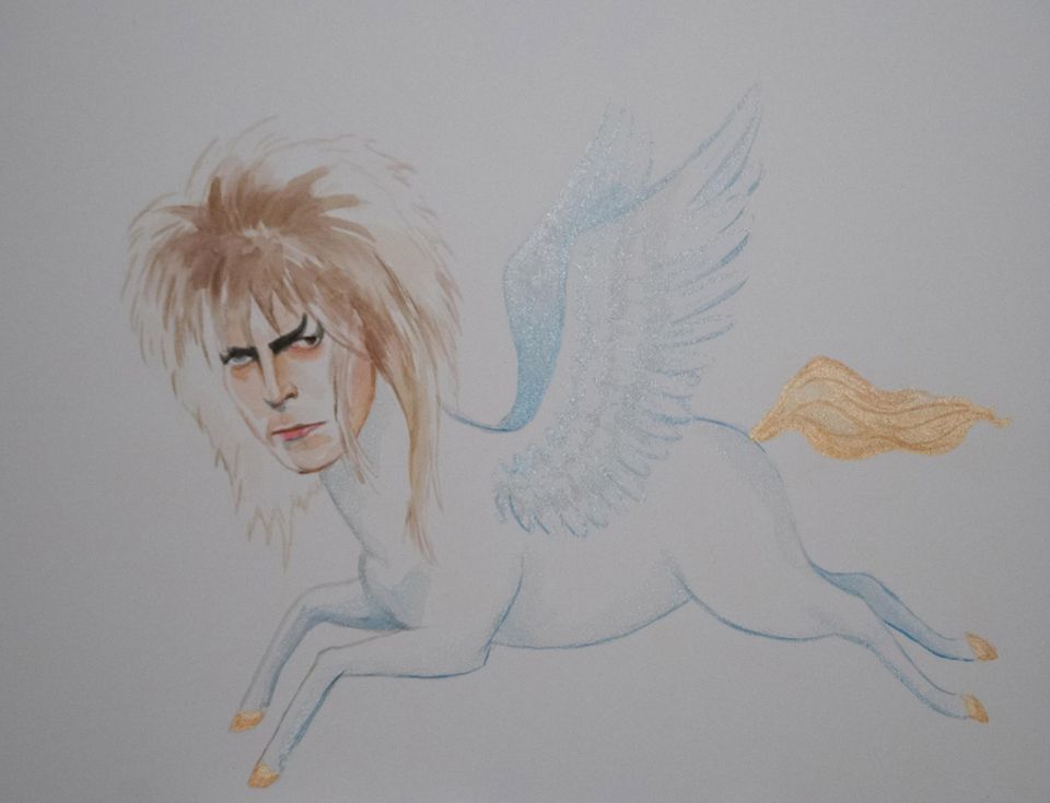 David Bowie als Pegasus