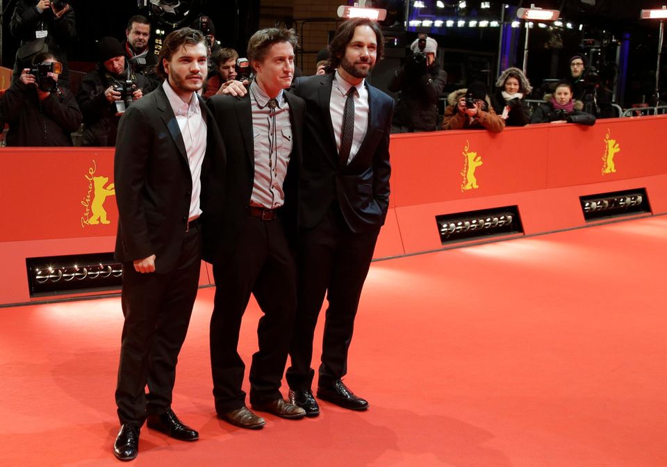 Emile Hirsch, Regisseur David Gordon Green und Paul Rudd Emile Hirsch, Regisseur David Gordon Green und Paul Rudd