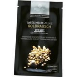Frischekur: "Totes Meer Maske Goldrausch" mit Hyaluronsäure. Von DermaSel, Sachet à 12 ml, ca. 2 Euro