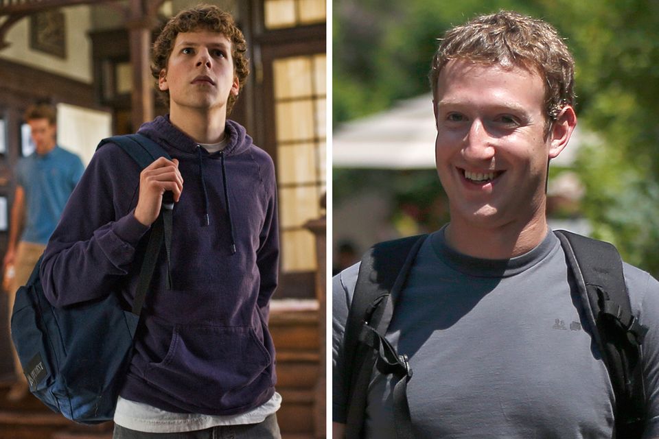 "The Social Network", mit Jesse Eisenberg in der Hauptrolle, widmet sich 2010 dem Leben des Facebook-Gründers Mark Zuckerberg.