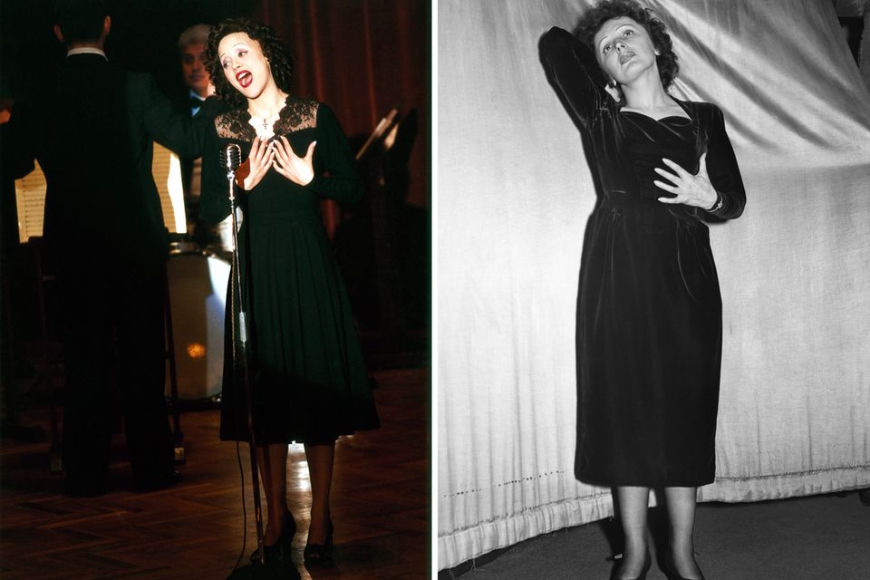 Die Chansonsängerin Edith Piaf wird 2007 in "La Vie En Rose" von Marion Cotillard gespielt, die für diese Rolle den Oscar erhält. Die Chansonsängerin Edith Piaf wird 2007 in "La Vie En Rose" von Marion Cotillard gespielt, die für diese Rolle den Oscar erhält.