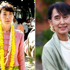 "The Lady" mit Michelle Yeoh in der Hauptrolle ist eine Filmbiografie über die Politikerin und Friedensnobelpreisträgerin Aung San Suu Kyi.