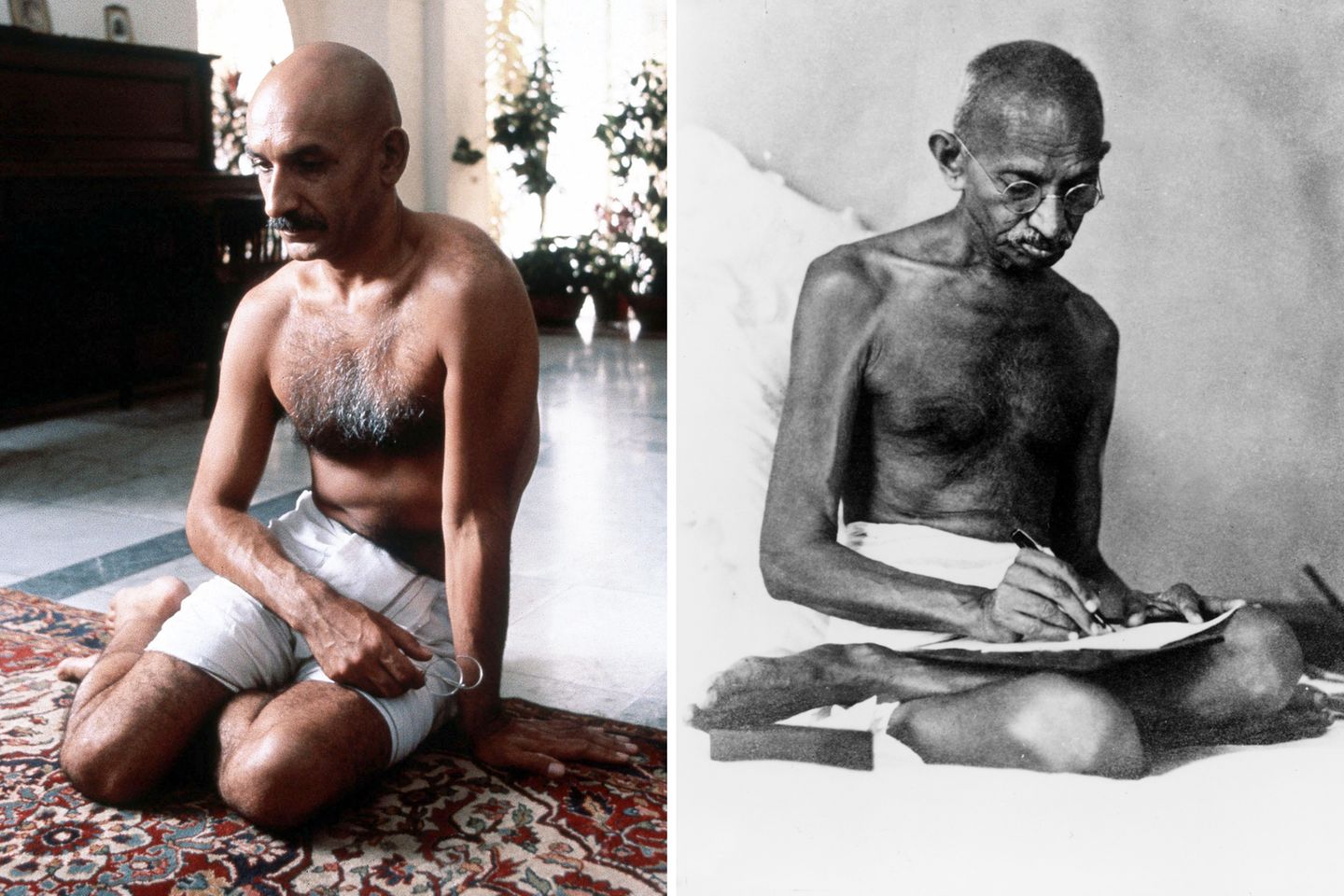 Der Film "Gandhi" ist ein britisch-indischer Spielfilm von 1982. Er erzählt die Lebensgeschichte des indischen Unabhängigkeitskämpfers Mahatma Gandhi. Für die Filmbiografie wird Ben Kingsley als Schauspieler ausgewählt, zur Diskussion stand im Vorfeld unter anderem auch Anthony Hopkins.