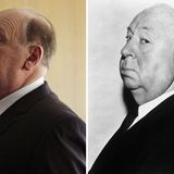 Anthony Hopkins verwandelt sich 2012 für den Film "Hitchcock" in den 1980 verstorbenen Kult-Filmregisseur Alfred Hitchcock.