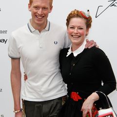 Enie van de Meiklokjes mit ihrem Partner Tobias Staerbo