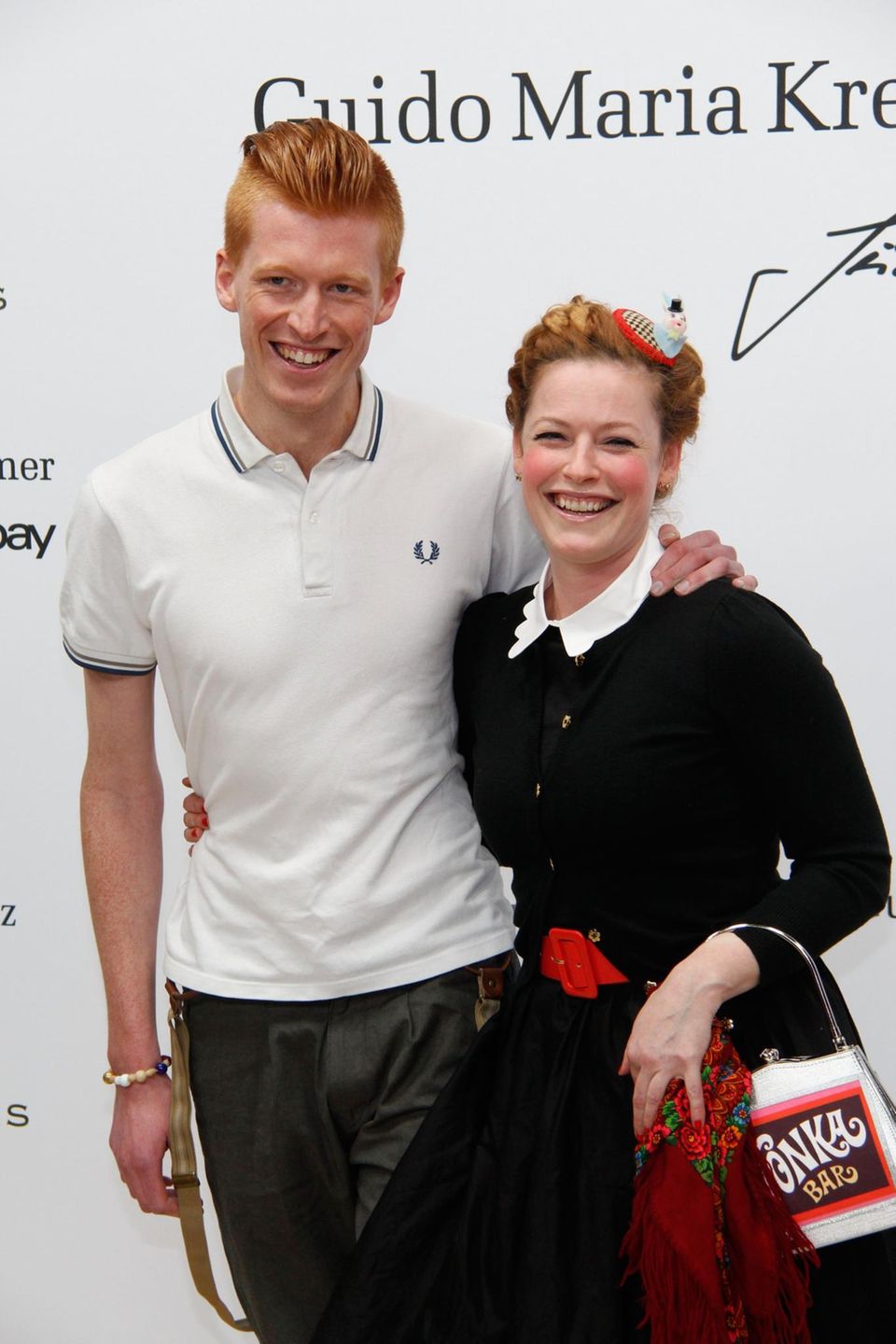 Enie van de Meiklokjes mit ihrem Partner Tobias Staerbo