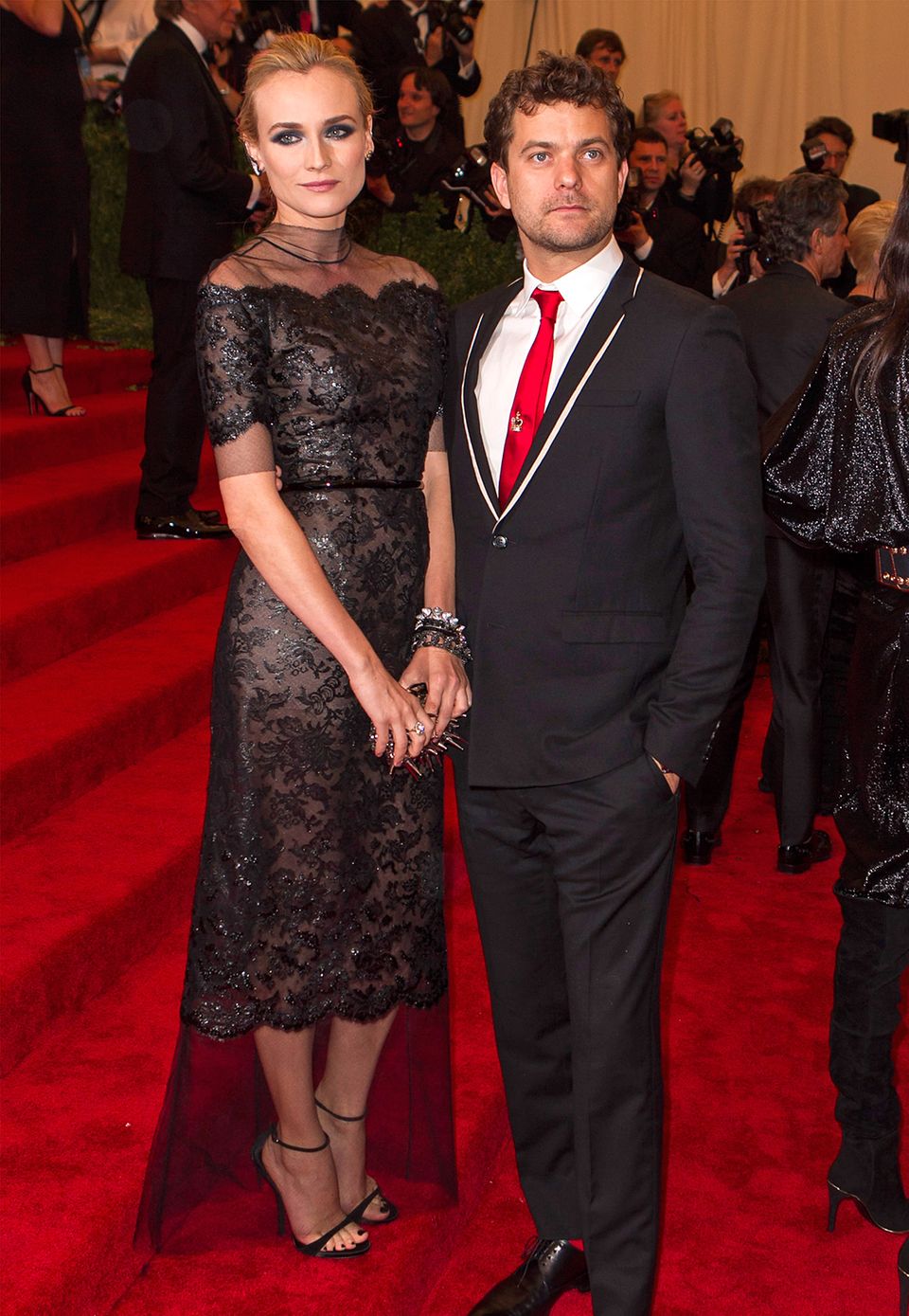 Diane Kruger in Chanel und Joshua Jackson