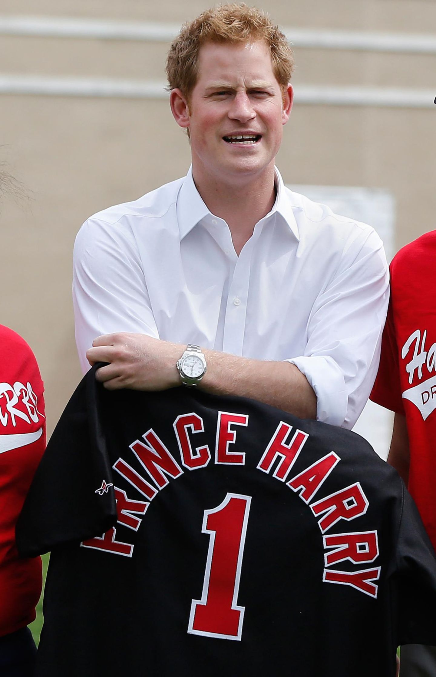 Prinz Harry Seriös in den Staaten GALA.de