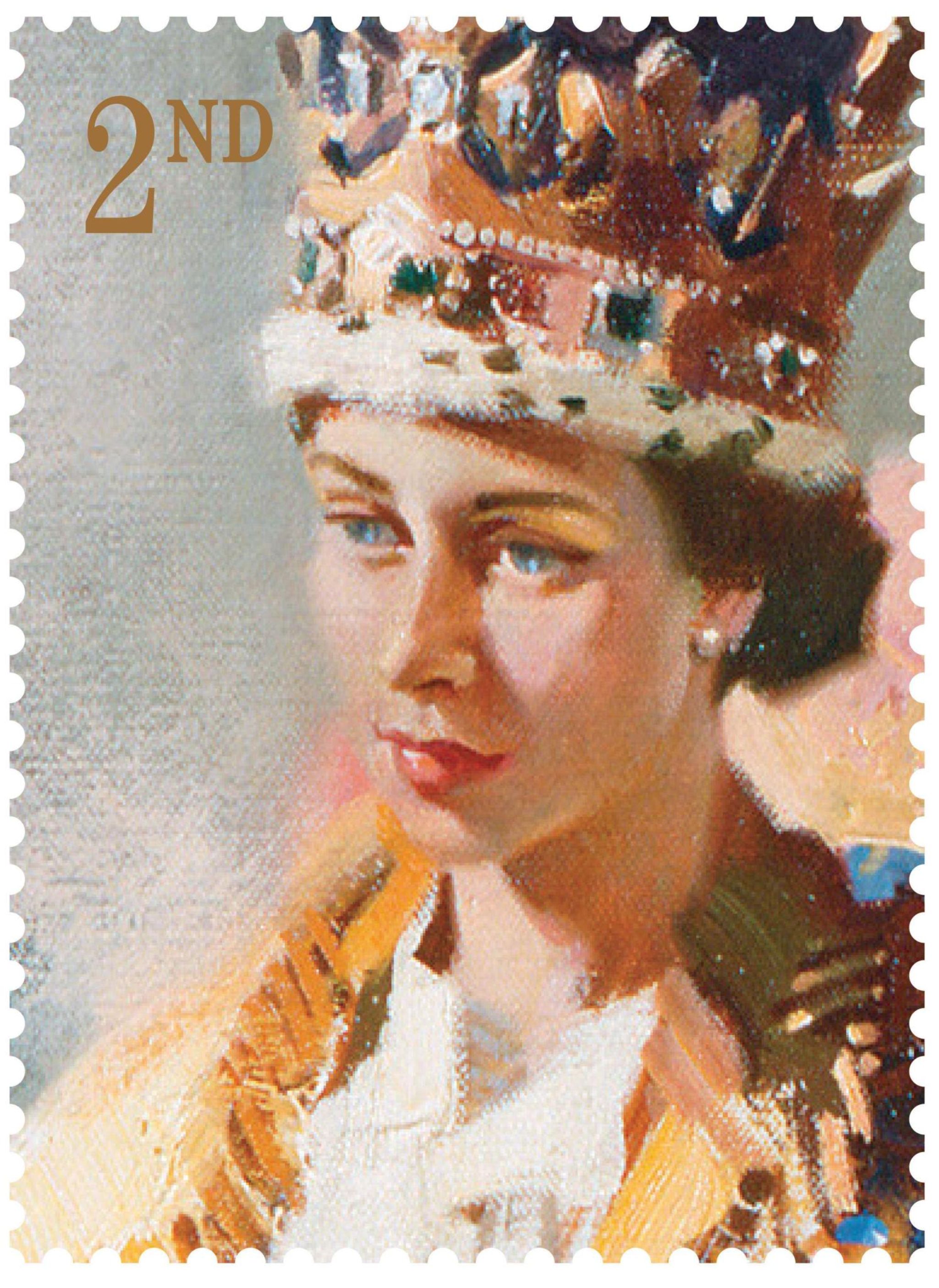 Briefmarken good Queen Elisabeth