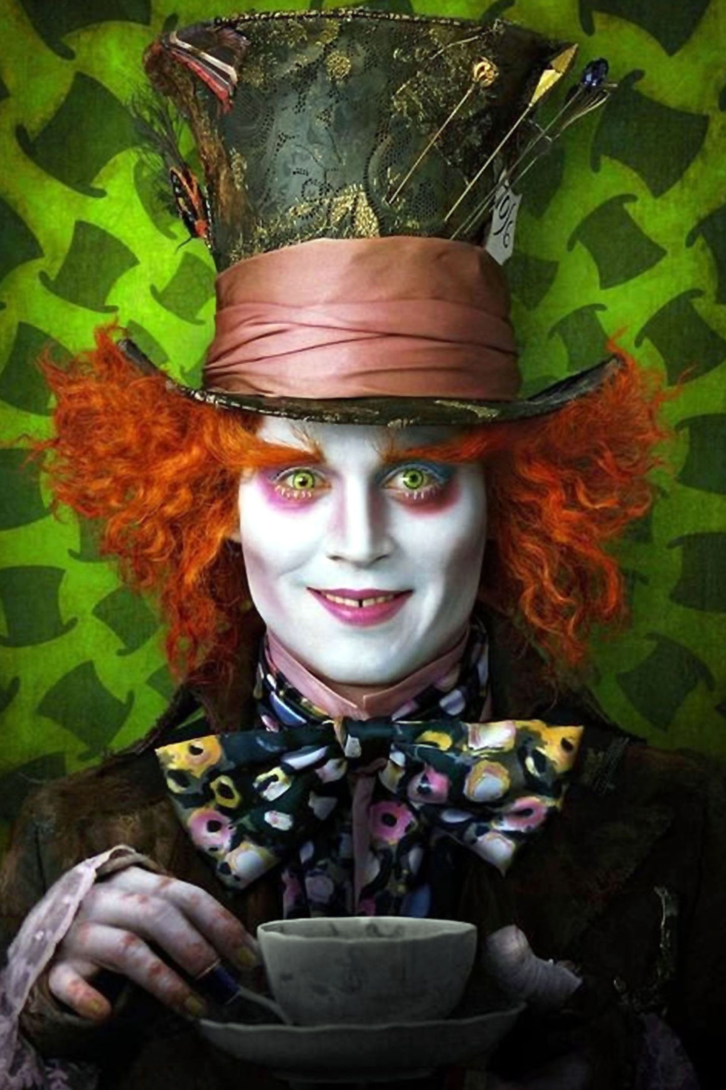 Als verrückter Hutmacher in "Alice im Wunderland" (2010) glänzt Johnny Depp nicht nur durch seine schauspielerische Leistung. Auch Kostüme und Make-up sind wahrhaft fantastisch.