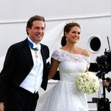 Madeleine und Chris freuen sich auf einen festlichen Abend.