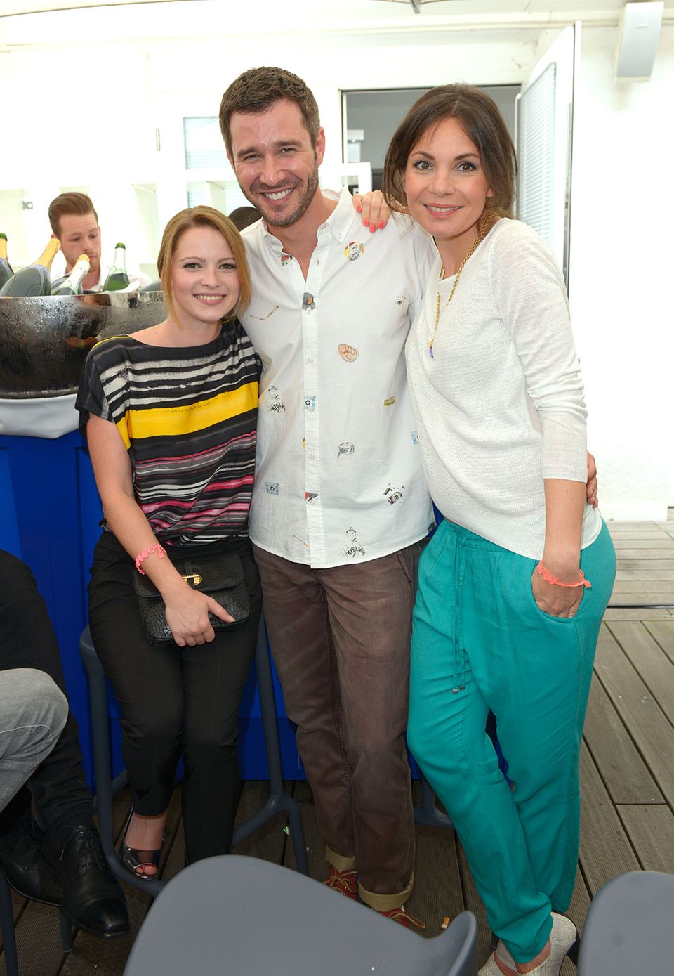 Tolles Trio: Jennifer Ulrich, Jochen Schropp und Nadine Warmuth Tolles Trio: Jennifer Ulrich, Jochen Schropp und Nadine Warmuth