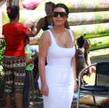 kim kardashian im american apparel kleid