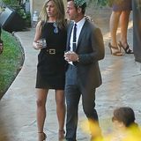 Die beiden holen sich vielleicht Ideen für ihre eigene Hochzeit, auf die die Welt seit der Verlobung vor fast einem Jahr wartet: Wann genau Jennifer Aniston und Justin Theroux heiraten, ist weiterhin unklar.