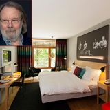 Berühmte Hotelbesitzer: Am 1. September 2003 eröffnete das "The Rival Hotel" in Stockholm. Besitzer ist ein Viertel von "Abba": Benny Andersson. Das merkt man auch in einigen der 99 Zimmer - am Gruppenbild an der Wand.