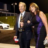 Kathleen freut sich mit ihrem Mann Jeff Daniels über seine Auszeichnung als "Bester Hauptdarsteller" in der Serie "The Newsroom".