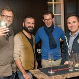 Ralf Paul Mock (Thomas Sabo), Andreas Haumesser (LAB Series), Eike Knüppel (Mercedes-Benz) und Dirk Hertenstein (G+J) (v.l.)