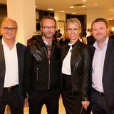 comma-Geschäftsführer Armin Fichtel, GALA-Modechef Marcus Luft, comma-Geschäftsführerin Sonja Blömker und GALA-Chefredakteur Christian Krug