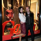 Schaufenstergucker: Bettina Zimmermann und GALA-Modechef Marcus Luft