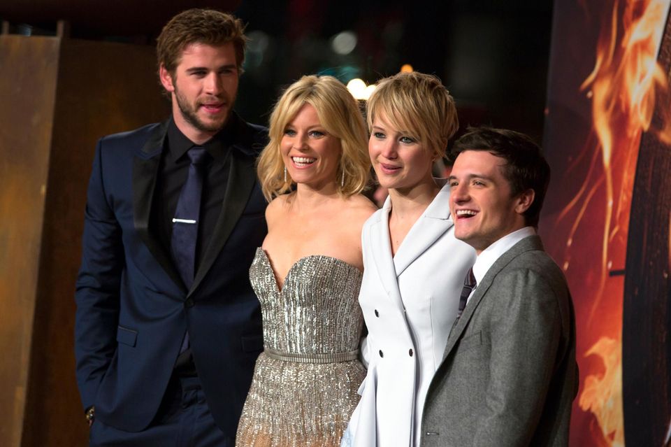 Die zweite Station ihrer Premierentour heißt für die "Hunger Games"-Darsteller Liam Hemsworth, Elizabeth Banks, Jennifer Lawrence und Josh Hutcherson Berlin.
