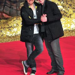 Sänger Ross Antony schaut sich die Premiere von "Der Hobbit" mit seinem Mann Paul Reeves an.