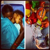 8. August 2013: Nach dem Schwimmunfall von Raymond, dem Sohn von Sänger Usher und Tameka Raymond, zeigt die Mutter auf ihrem Instagram-Profil, dass es ihrem Sohn wieder besser geht. Sie bedankt sich bei den Unfallhelfern, die Raymond am 5. August aus dem Abfluss eines Swimingpools befreiten. Mit dem Bild will Tameka Raymond wohl mitten im Sorgerechtsstreit klarstellen, dass es Raymond bei ihr am Besten hat.