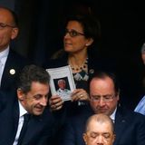 Frankreichs Ex-Präsident Nicolas Sarkozy und sein Nachfolger Francois Hollande