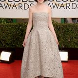 "Downton Abbey"-Darstellerin Michelle Dockery erhielt für ihren klassischen Look und den tollen Schnitt ihres Kleides von Oscar de la Renta viel Lob.