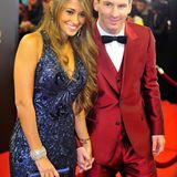 Lionel Messi mit seiner Freundin Antonella Roccuzzo
