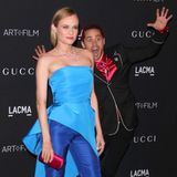 Jared Leto kann's nicht lassen. Während Diane Kruger bei der "LACMA Art+Film"-Gala für die Fotografen posiert, springt der Schauspieler ins Bild. Das ergibt natürlich ein viel lustigeres Motiv.