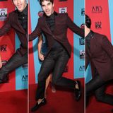 Zur Premiere von "American Horror Story" erlaubt sich Darren Criss einen Scherz mit Lea Michelle.